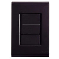 Conjunto Placa Cega 4x2 Liz Grafite Tramontina