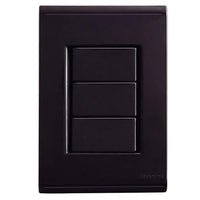 Conjunto Placa Cega 4x2 Liz Grafite Tramontina