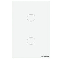 Interruptor Smart Touch 2 Teclas Wi-Fi Bivolt 10A - Tramontina