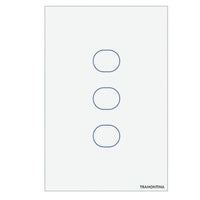 Interruptor Smart Touch 3 Teclas Bivolt 10A Tramontina