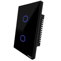 Interruptor Smart 2 Teclas Touch Bivolt Preto Tramontina