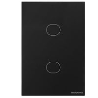 Interruptor Smart 2 Teclas Touch Bivolt Preto Tramontina