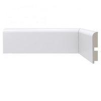 Rodapé Santa Luzia 70mm x 15mm x 2,40m Branco Ref. 446BR