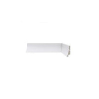Rodapé Santa Luzia de Poliestireno Branco 50mm x 26mm x 2,4m Ref 441
