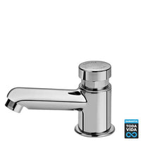 Torneira De Mesa Automática Docol Press Compact Cromada