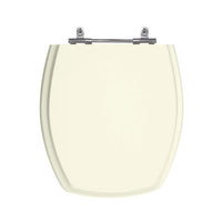 Assento Sanitário Mdf Thema Sicmol Biscuit Com Ferragem Cromada