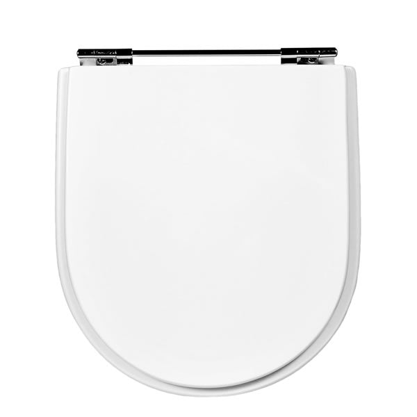 Assento Sanitário Mdf Laqueado Calypso Branco Sicmol