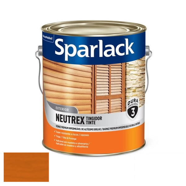 Verniz Coral Neutrex Brilhante Castanho Avermelhado 3,6l