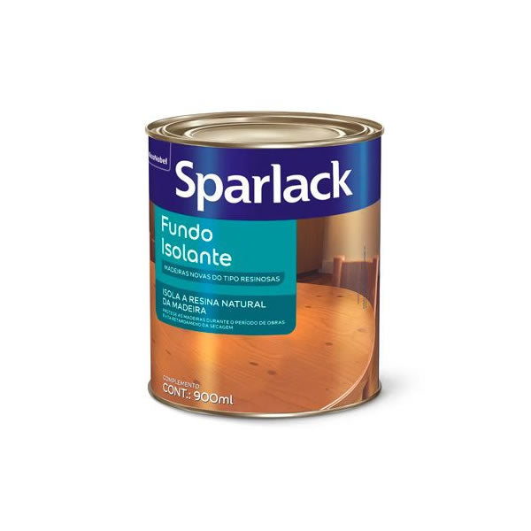 Fundo Isolante Sparlack Akzo Nobel Transparente 900ml