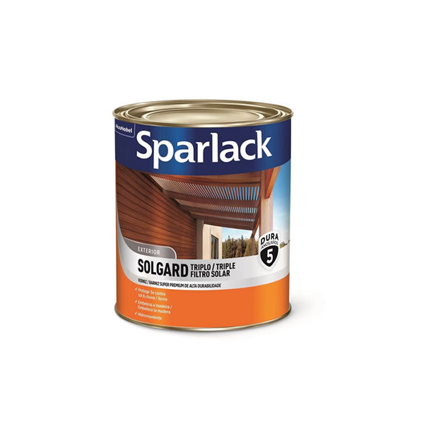Verniz Sparlack Solgard Triplo Filtro Solar Brilhante 900ml Akzo Nobel