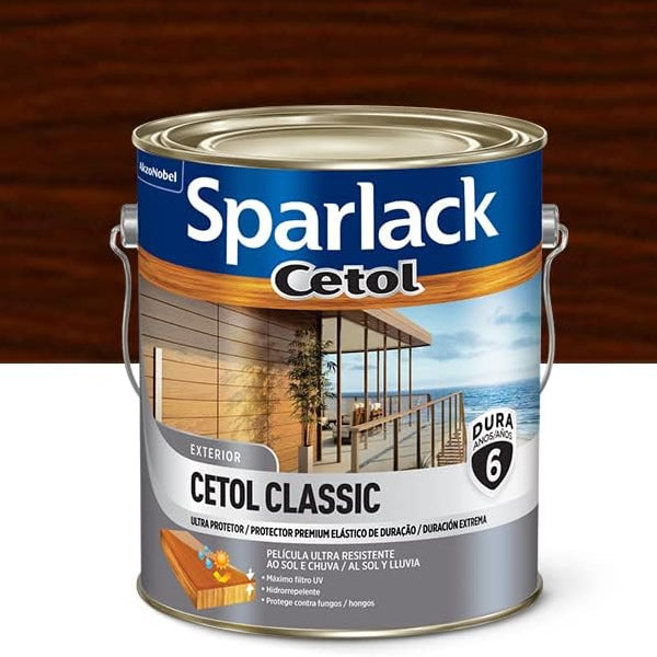 Verniz Sparlack Cetol Acetol Ipe 3,6 Litros Akzo Nobel