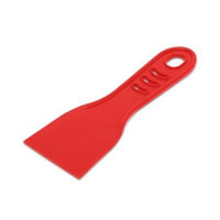 Espátula Plástica Lisa Roma 10cm Vermelha