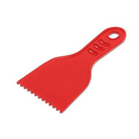 Espátula Plástica Dentada Roma 10cm Vermelha