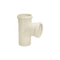 Tê De Esgoto Série Normal Amanco Dn100 Branco