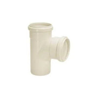 Tê De Esgoto Série Normal Amanco Dn100 Branco