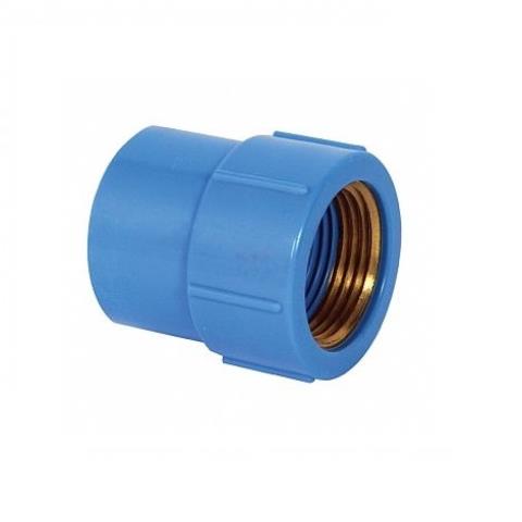 Luva Soldável Amanco Com Bucha De Latão 20mm X 1/2 Polegada