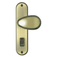 Fechadura Externa Soprano Bora Golf Antique Brass 40x53
