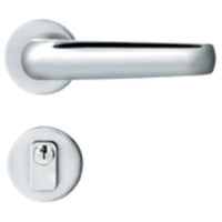 Fechadura Soprano Ícaro Alavanca Extensão 40x53 com Roseta Cromada