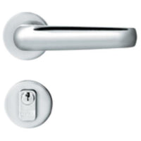Fechadura Soprano Ícaro Alavanca Extensão 40x53 com Roseta Cromada
