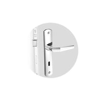Fechadura Interna Soprano Popline Reta Cromada Espelho 2640x53