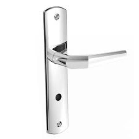 Fechadura Para Banheiro Soprano Popline Reta 59mm Cromada