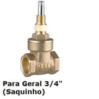 Base Registro Gaveta 1509 3/4 Meber Metais