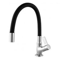 Torneira Cozinha Meber Bica Móvel 1173 Bm C36 Cromada Preta