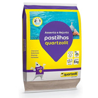 Argamassa Colante Para Pastilha De Vidro Quartzolit 5kg Branca