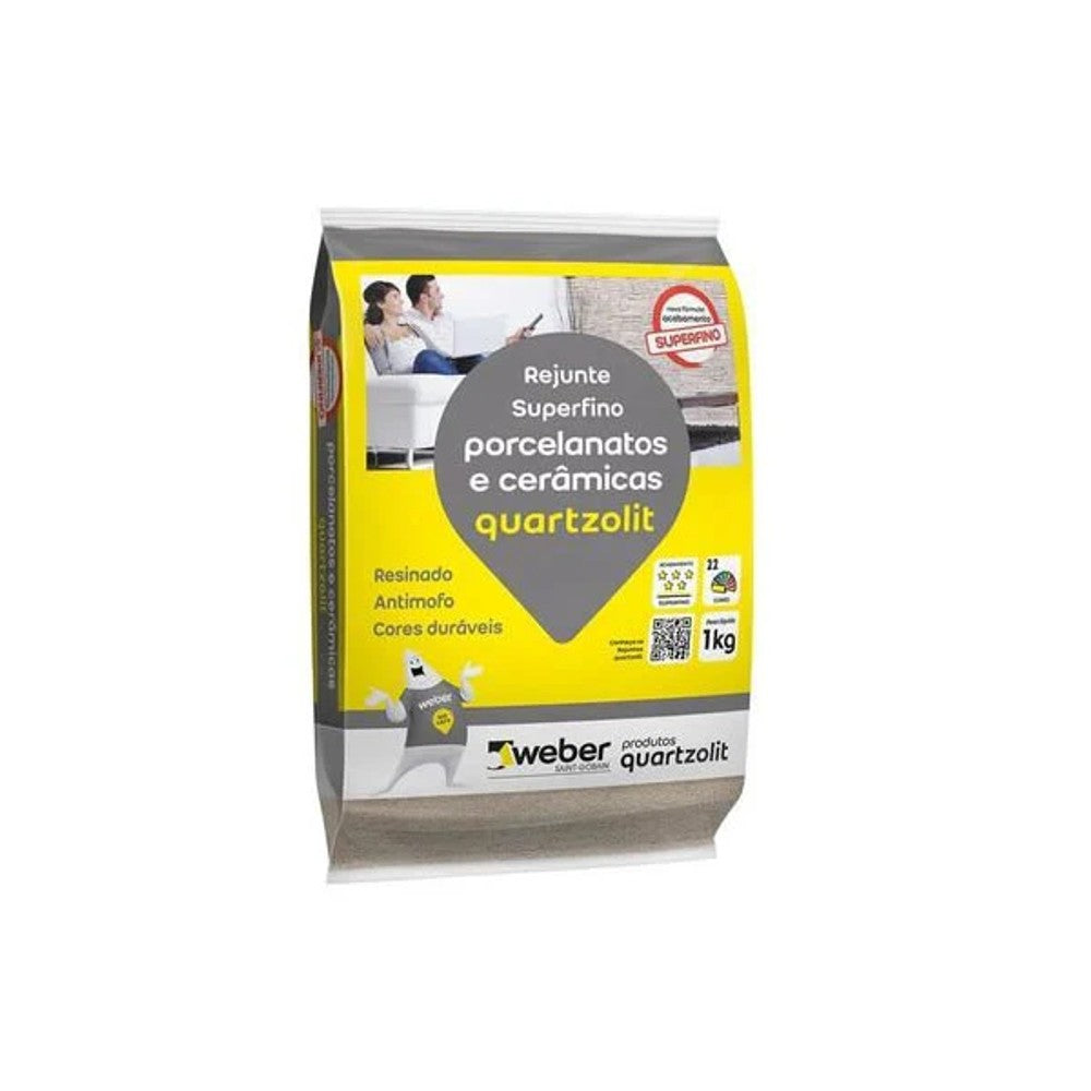 Rejunte Porcelurbano Quartzolit 1kg