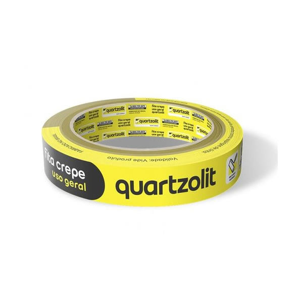 FITA CREPE USO GERAL 18MM X 50MTS QUARTZOLIT