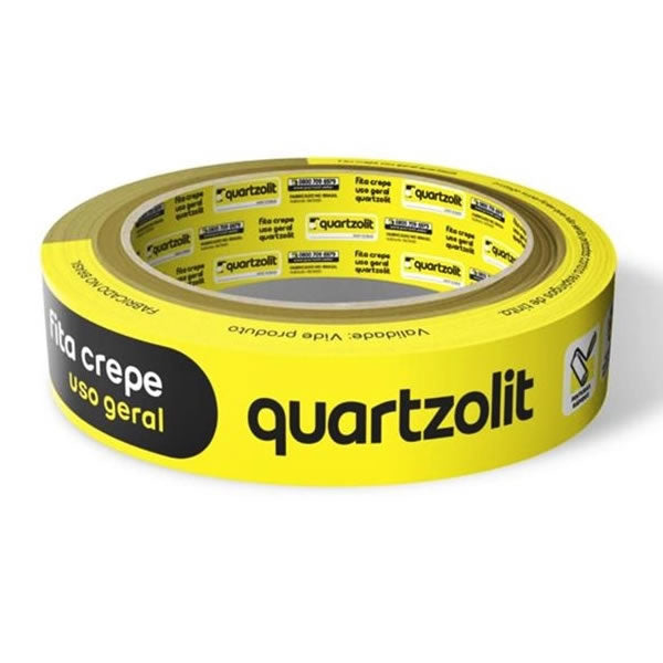 FITA CREPE USO GERAL 24MM X 50MTS QUARTZOLIT