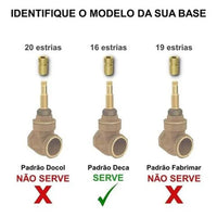 Acabamento Para Registro Deca Aspen Cromado