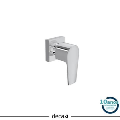 Acabamento para Registro 1/2, 3/4 e 1 Pequeno Level Cromado Deca M