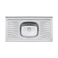 Pia De Aço Inox 105x52cm 1 Cuba Standard Tramontina