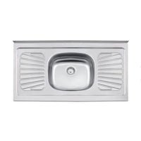 Pia De Aço Inox 105x52cm 1 Cuba Standard Tramontina