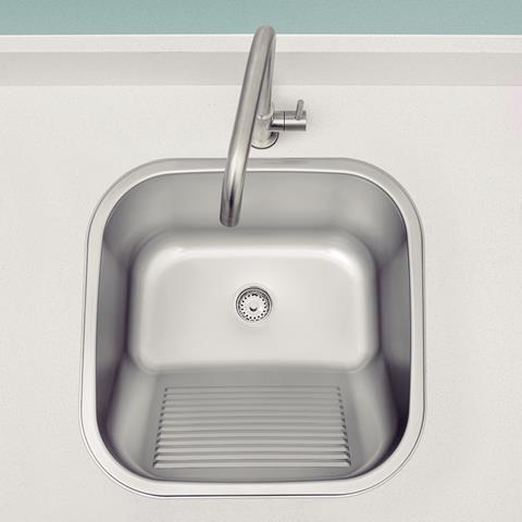 TRAMON.TANQUE ENC. ACO INOX 40X40 POLIDO