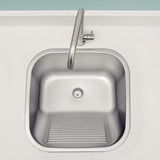 TRAMON.TANQUE ENC. ACO INOX 40X40 POLIDO