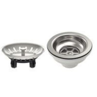 Válvula Para Pia De Cozinha Em Inox 4 1/2 Polegadas