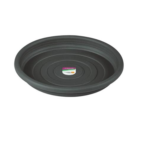 PRATO VASO JARDIM PLASTICO RED 10CM CINZA PRIMAFER