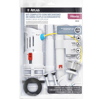 Kit Completo Mecanismo Saída Duplo Caixa Acoplada Atlas
