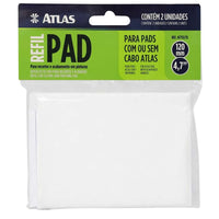 Refil Para Pad De Pintura Atlas 120mm Com 2 Unidades