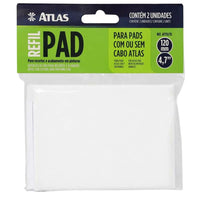 Refil Para Pad De Pintura Atlas 120mm Com 2 Unidades