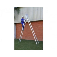 Escada Extensível De Alumínio Mor 2x12 Degraus