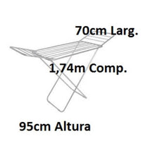 Varal De Chão Com Abas Maxi Mor 174cm