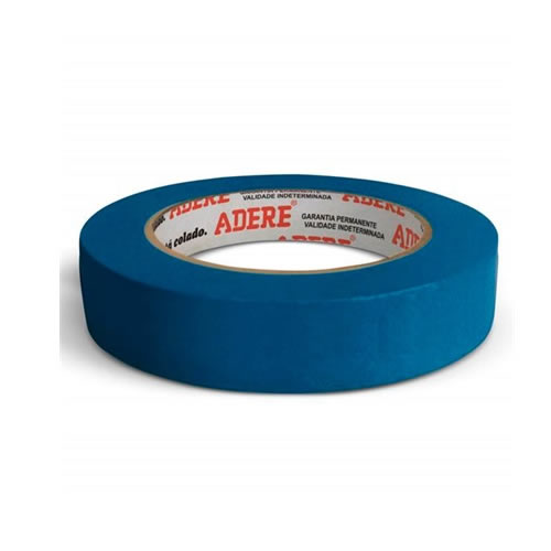 FITA CREPE PARA PINTURA AZUL ADERE 527S 24MMX50M
