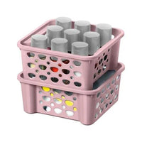 Cesta Empilhável Sanremo 746ml Rosa
