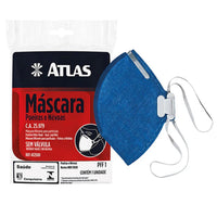 Máscara Respiratória Pff1 Atlas At2500 Contra Poeira E Névoa