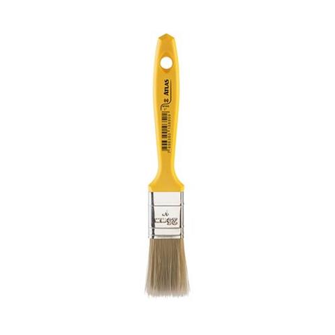 Pincel Trincha Para Pintura Atlas 1 Polegada 25mm Cerdas Sintéticas