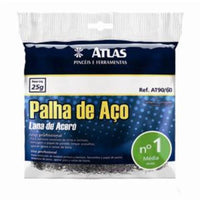 Palha De Aço Média 25g Atlas