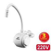 Torneira Elétrica Versátil Lorenzetti 3T Branca 220V 5500W